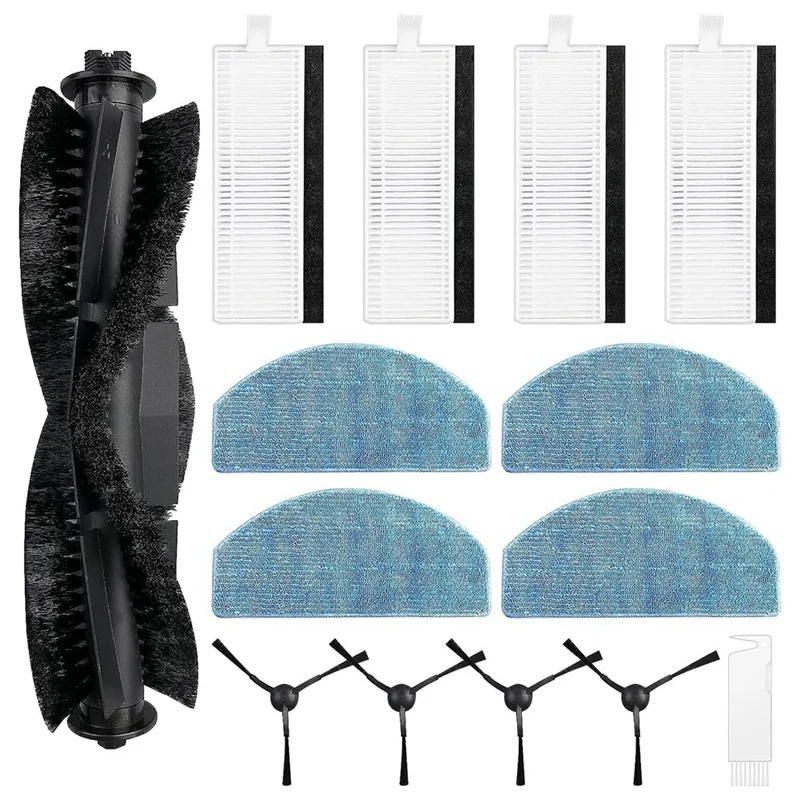 ערכת אביזר עבור tikom g8000, pro g20, עבור honiture g20, עבור aresar evol 3 חלקי ואקום רובוט