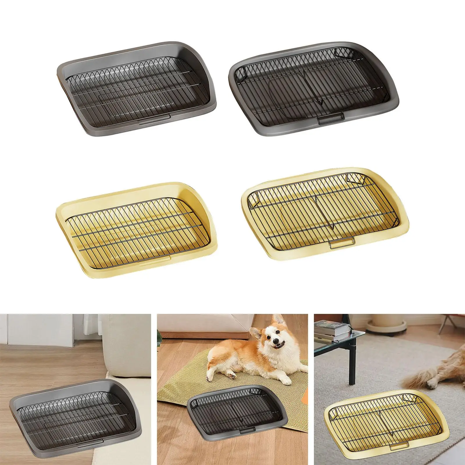 Dog Potty Tray for Small And Medium Breeds - Indoor Training Solution