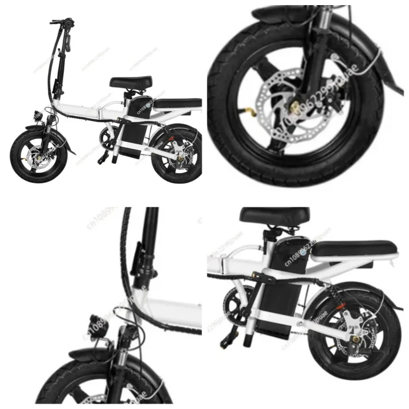 Folding Electric Mountain Bike Mini Size Portable Electric Bicycle Foldable Ebike for Outdoor Travel Commute
