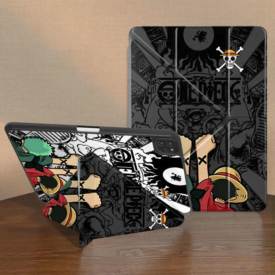 Etui na tablet z motywem Zoro z One Piece, z uchwytem, do iPad Pro 2025 Mini 6 7 Air 4 5 M3 M2 1 2 M4 11 cali Pro 11. generacji 10. generacji 9. generacji 8. generacji 7. generacji — zdjęcie produktu 6