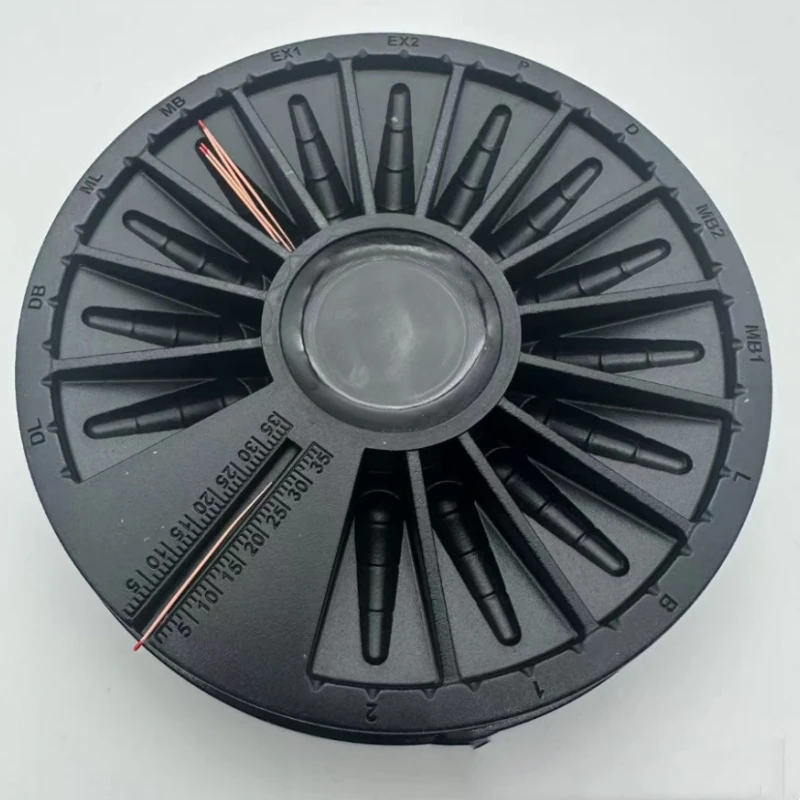 صندوق تعقيم نقطة جوتا بيرشا للأسنان قابل للتعقيم علبة تعقيم لثة الأسنان مساطر قياس أداة طب الأسنان #4