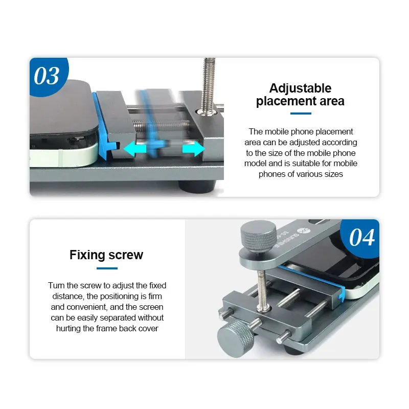 Imagem -06 - Sunshine-universal Mobile Phone Screen Separação Fixture Repair Tool Separador de Tela Lcd sem Aquecimento Ss601g 601gplus