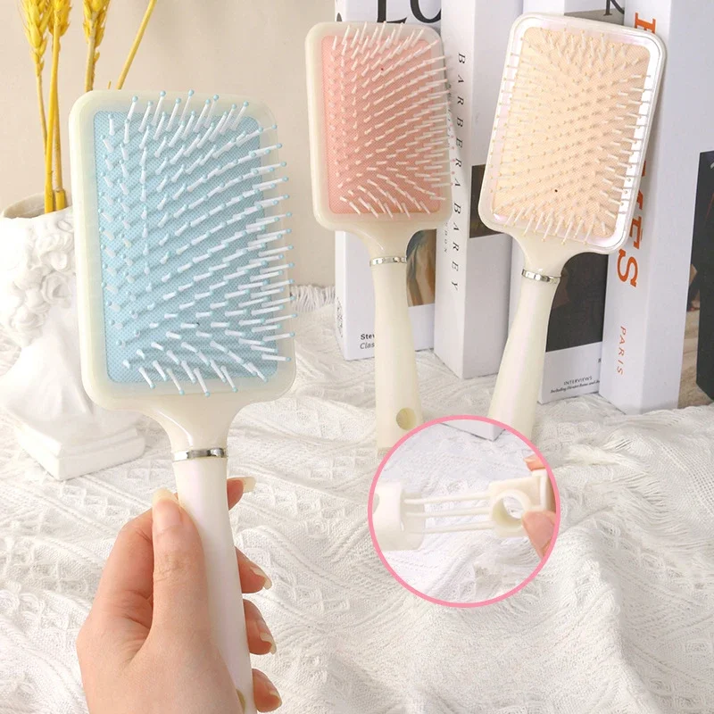 3 Styles Scalp Massager Air Bag Comb Compact Plastic Anti-static Multi-use Paddle Brush Fashion Hair Comb Fashion Supplies