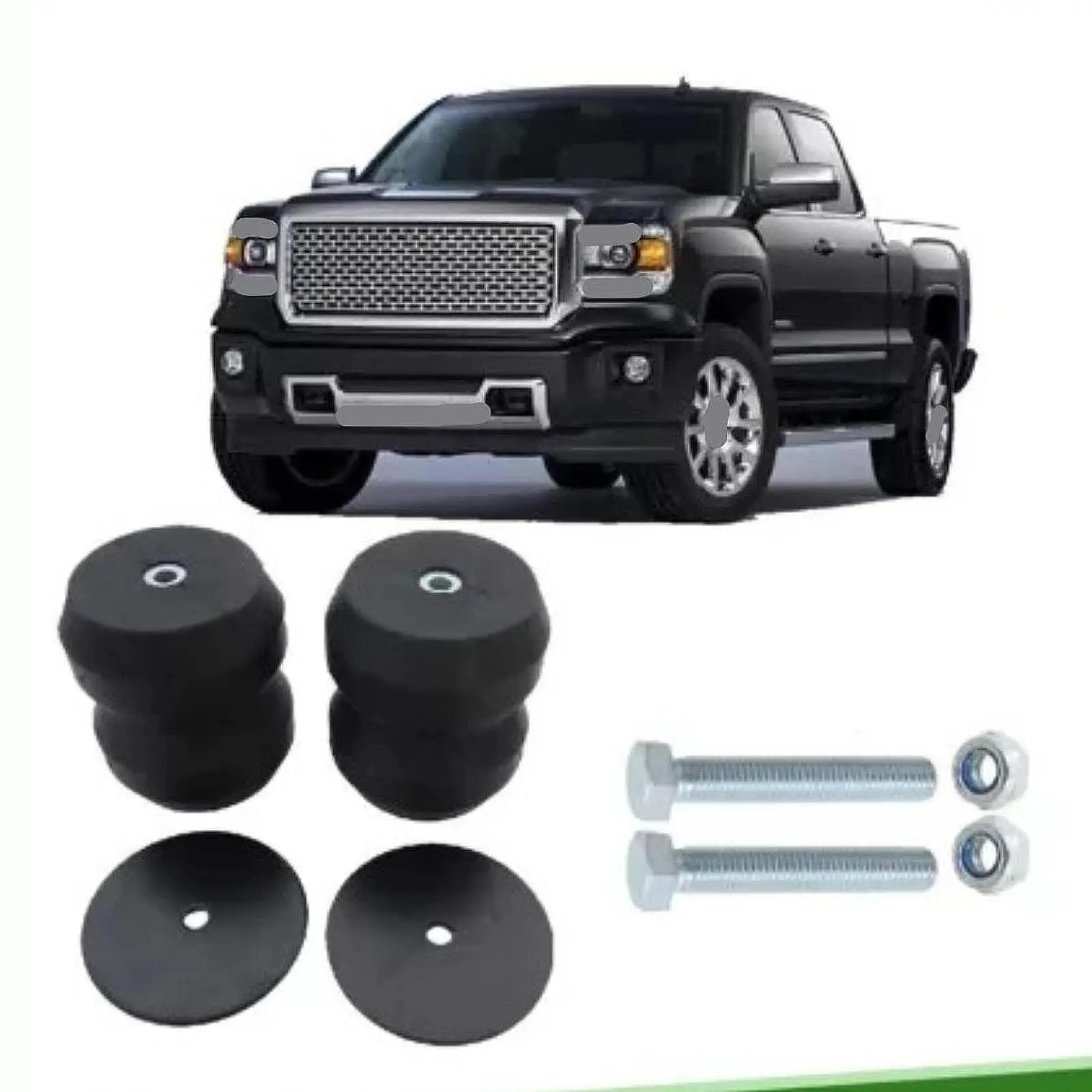 Rear Suspension Enhancement System Gmrck15S Easy to Install Spare Parts Accessory Utility Black Replacement for GMC 1999-20