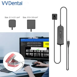 2 Year Warranty VVDental Dental Sensor X-Ray Radiovisiograph Digital Sensor Intraoral Imaging System Dentistry Sensor HD Image