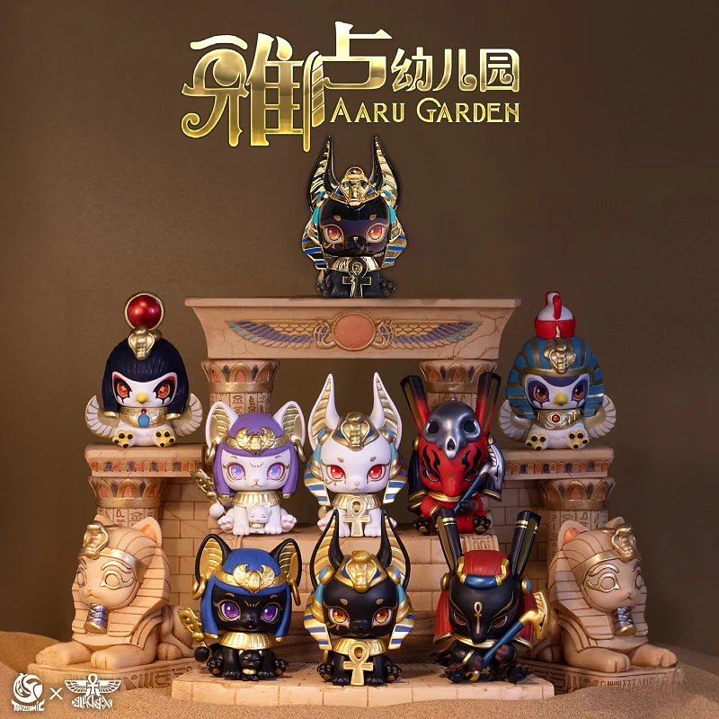 

Yalu детский сад, серия «Первый египетский бог», модель слепых коробок, милая детская игрушка, египетская древняя мифология, слепой