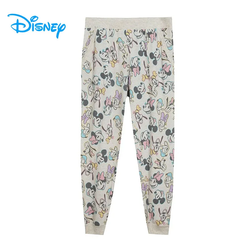 Disney Mickey Minnie Mouse Daisy Donald Duck Fleece Sweatpants Women Casual Cartoon Sports Pants Pajama Bottoms Trousers Femme