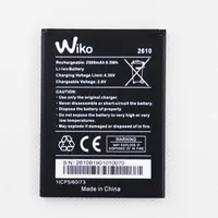 2500mAh battery For Wiko 2610 Mobile Phone