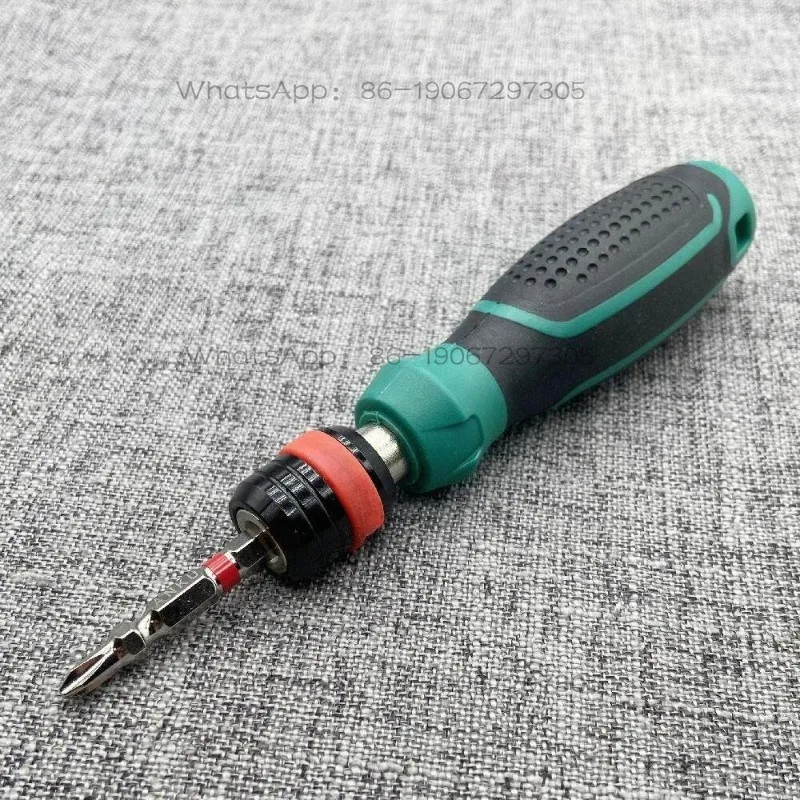 6.35 Inner Hexagon Batch Head Handle Double Head Screw Multi-purpose Screwdriver Wrench Multi-function Accessories