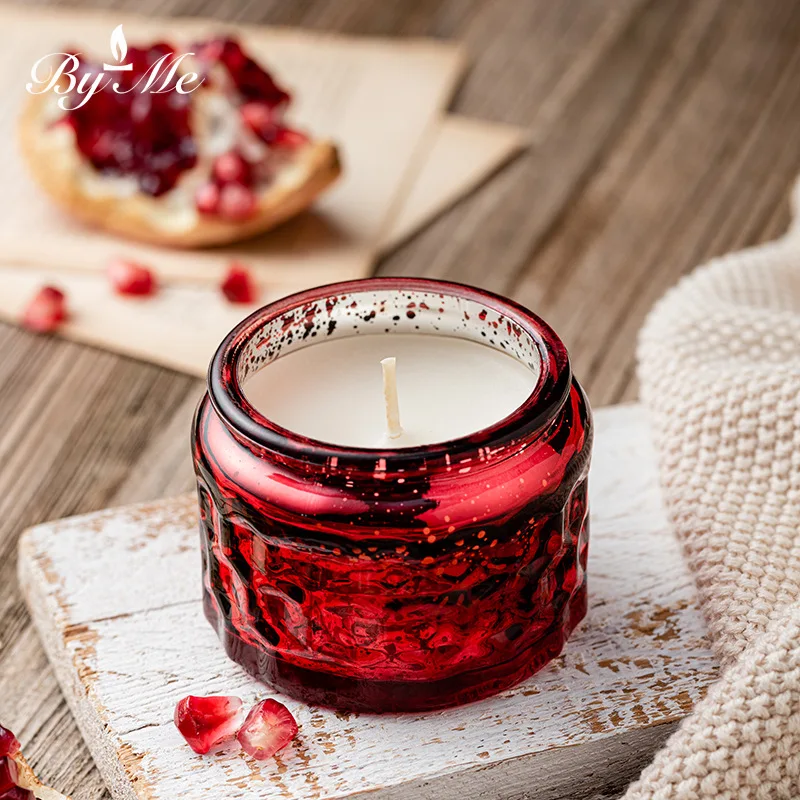7x5cm Starry Sky Cup Soybean Wax Romantic And Fresh Fragrance Display, Painted Scented Candle Portable Travel Set Candle