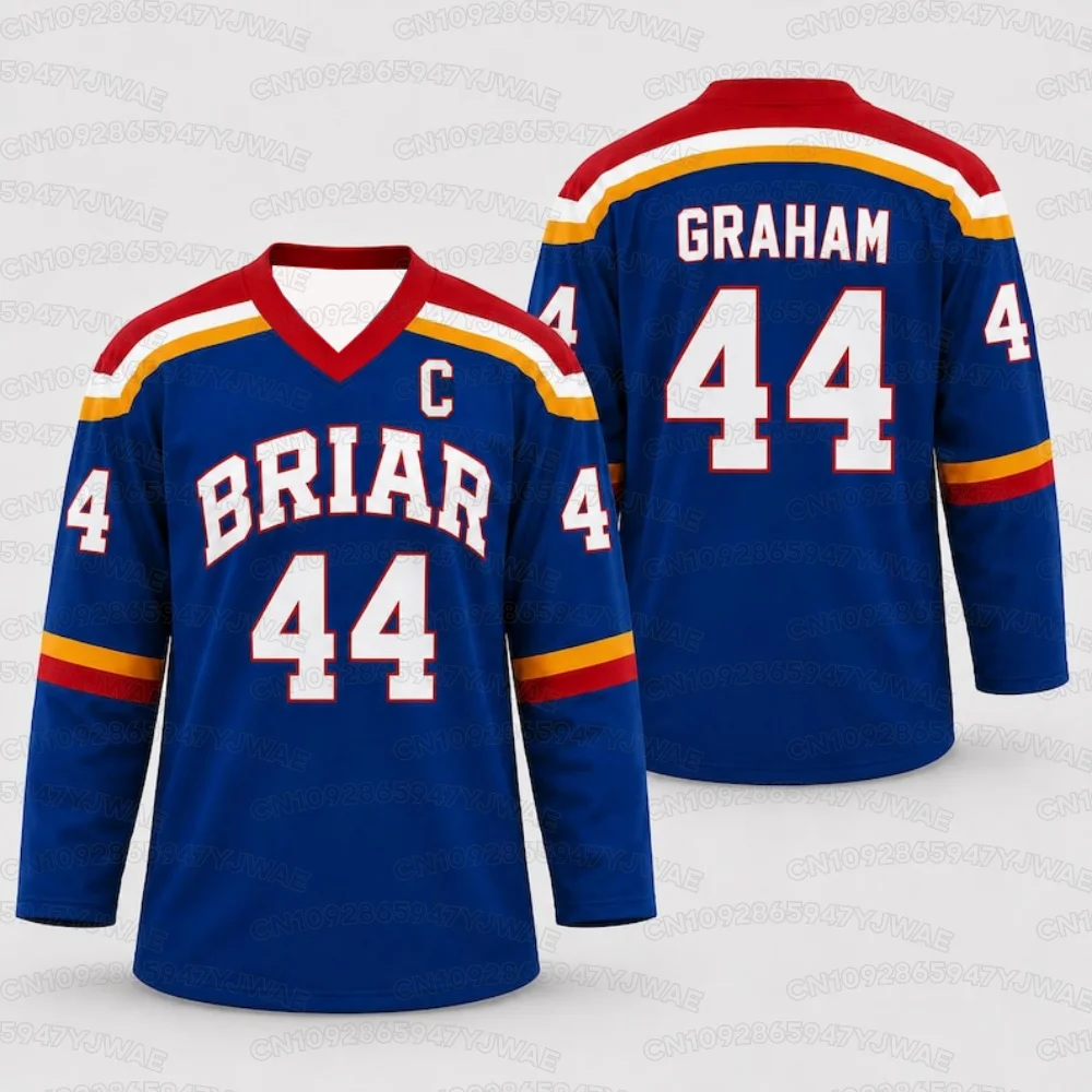 2026 Damen- und Herren-Off-Campus-TV-Serie Hockey-Trikot Graham Logan Di Laurentis Tucker Merch-Shirt Langarm-T-Shirt – Detail 6