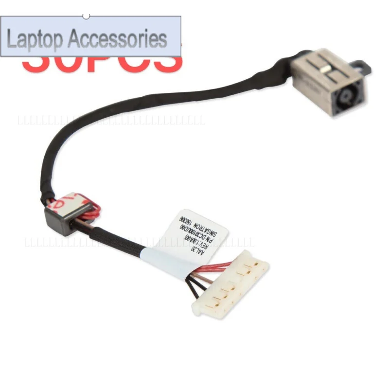 A + 30 Uds Cable de alimentación CC para Dell Inspiron 15-5000 5551 5555 KD4T9 DC30100UD00