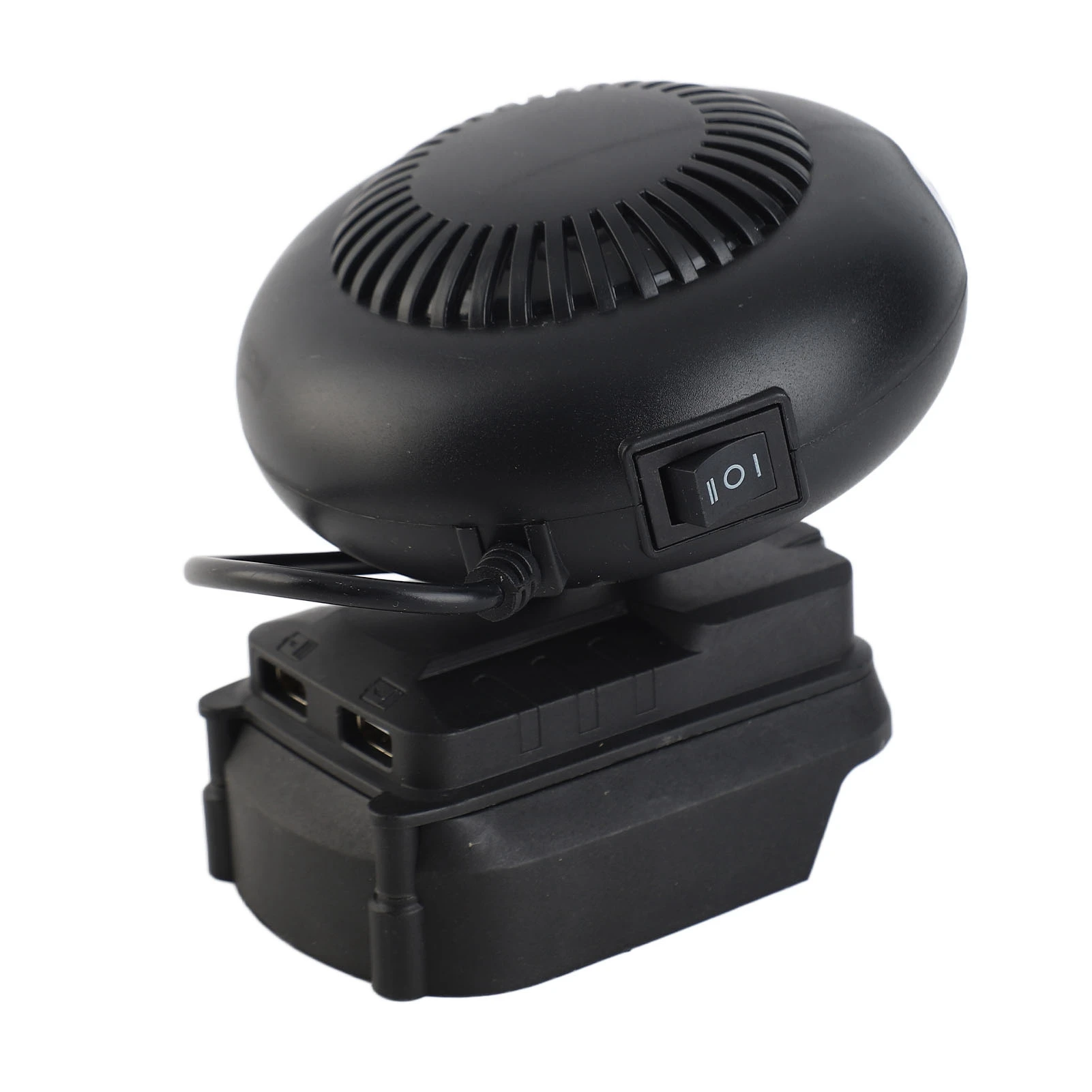 سخان كهربائي صغير محمول ذكي درجة حرارة ثابتة سخان الفضاء 170 واط منفاخ الهواء الدافئ 2 التروس 18 فولت بطارية تعمل بالطاقة