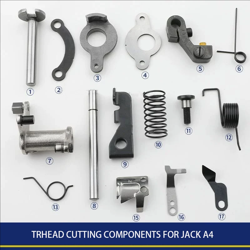 Thread Cutting Components Spare Parts For Single Needle Industrial Lockstitch Sewing Machine JACK A4+