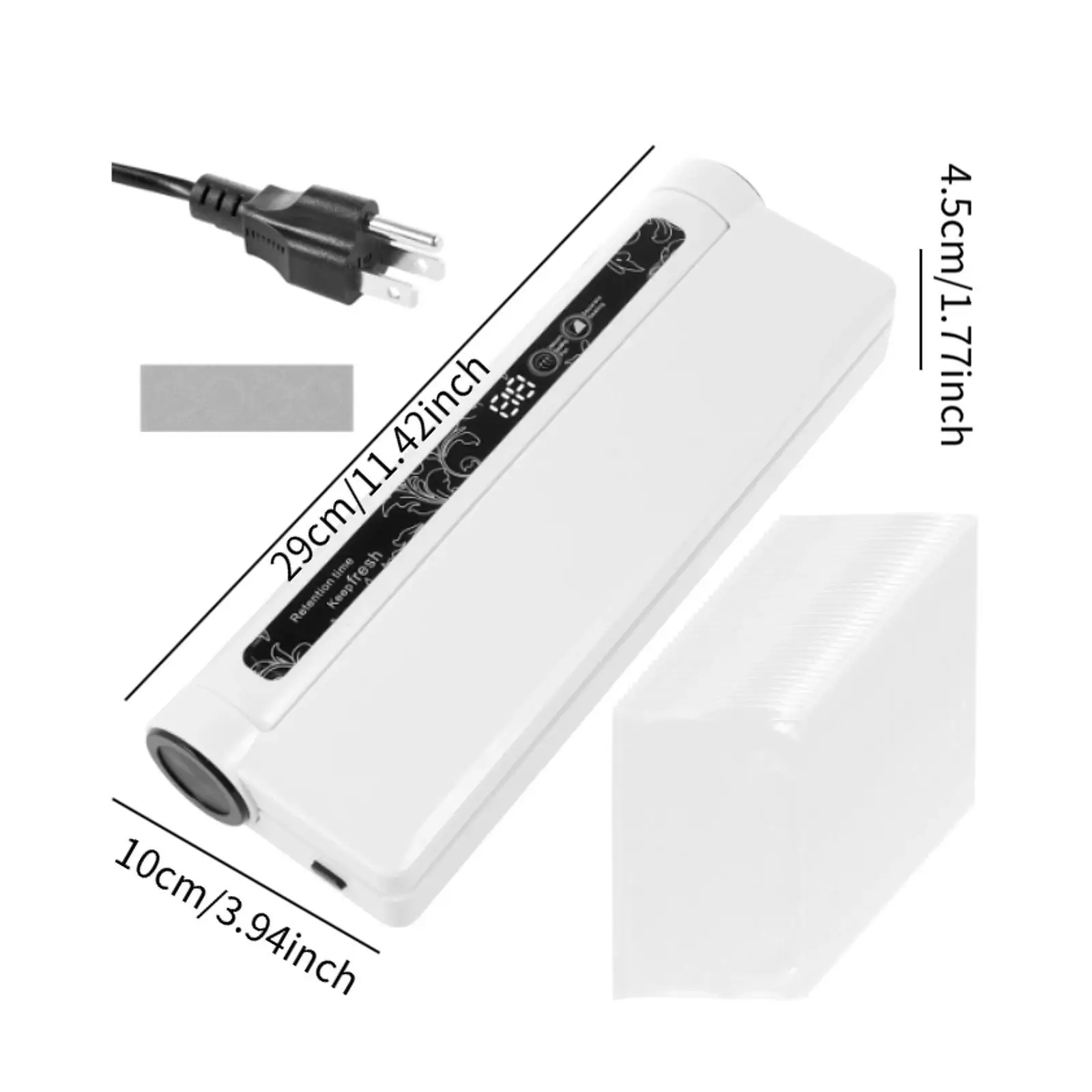 건조하고 촉촉한 식품용 진공 실러 기계 스낵 빵 야채용 컴팩트