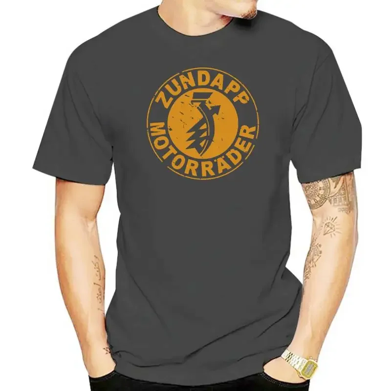 Motorcycle ALL SIZES M10 Cotton Classic Unique Tops Tee Shirt ZUNDAPP MOTORRADER T-SHIRT harajuku graphic t shirts oversized