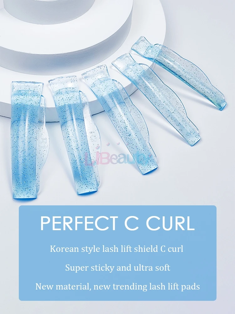 Libeauty Kostenloser Silikon Wimpern Dauerwelle Lash Lift Schild Hebe Wimpern Curler Wimpern Curling Eisen Zubehör Make-Up-Tools – Detail 4