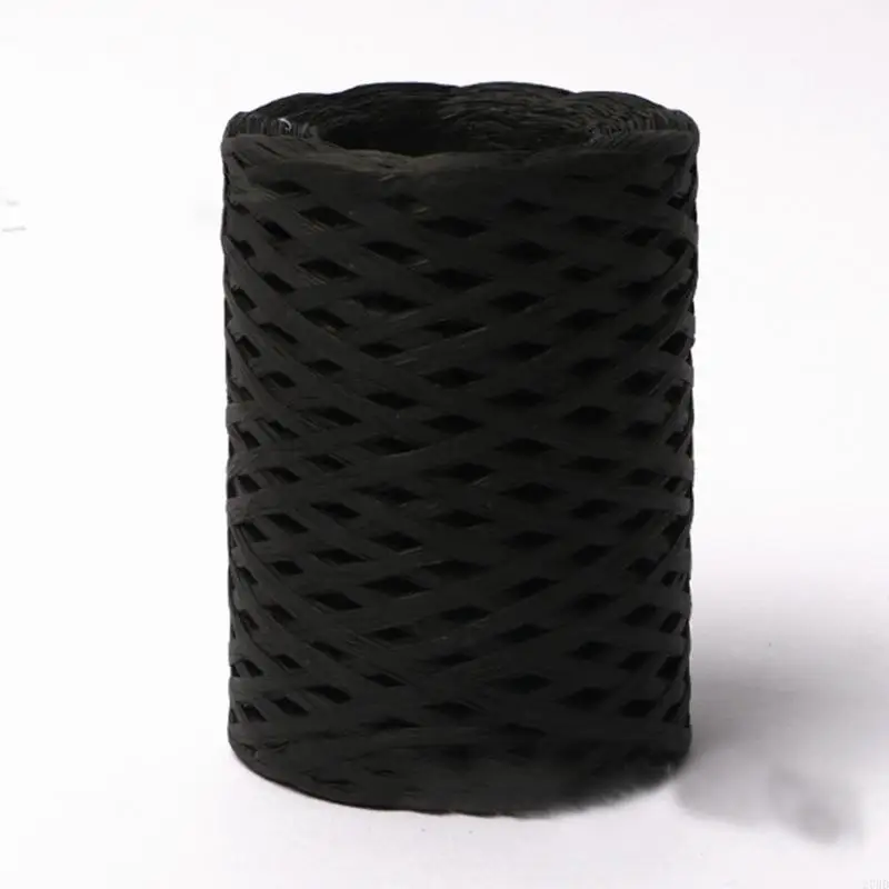 

270D 150m/492feet Raffia Yarn For Crocheting Hat Christmas Raffia Ribbon for Gift