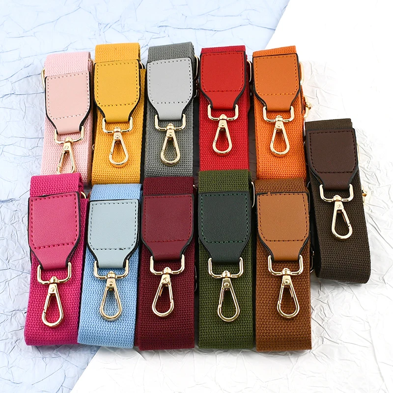 1Pc Deepeel 3.8cm Nylon Shoulder Bag Strap Adjustable Webbing Replaceable Belt for Crossbody Bags Handbag DIY Craft Accessories