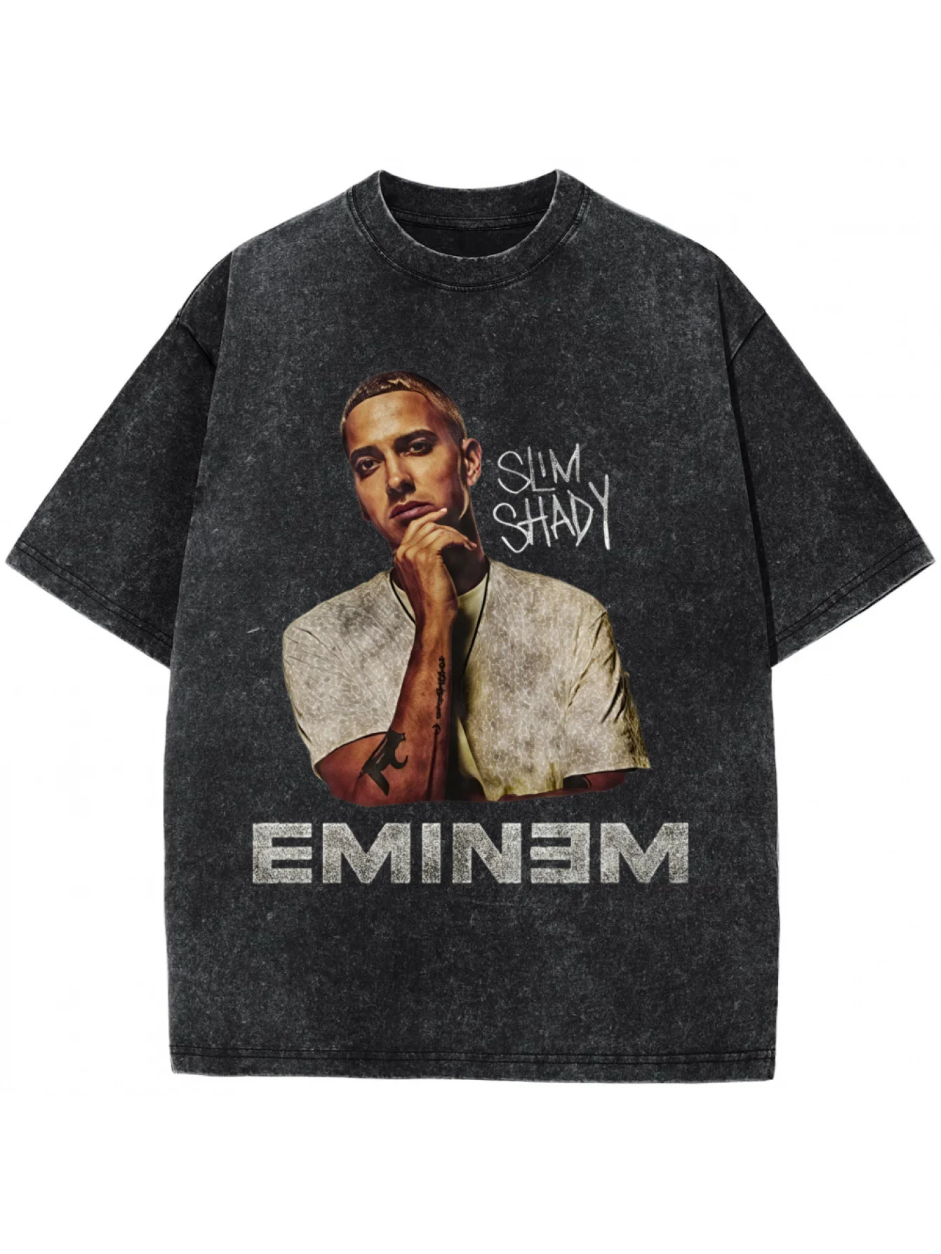 2024 Rap Singer Eminem T-shirt Women's Style Men's Fashion T-shirt Hip Hop Top Loose Rock Tank Top Boys