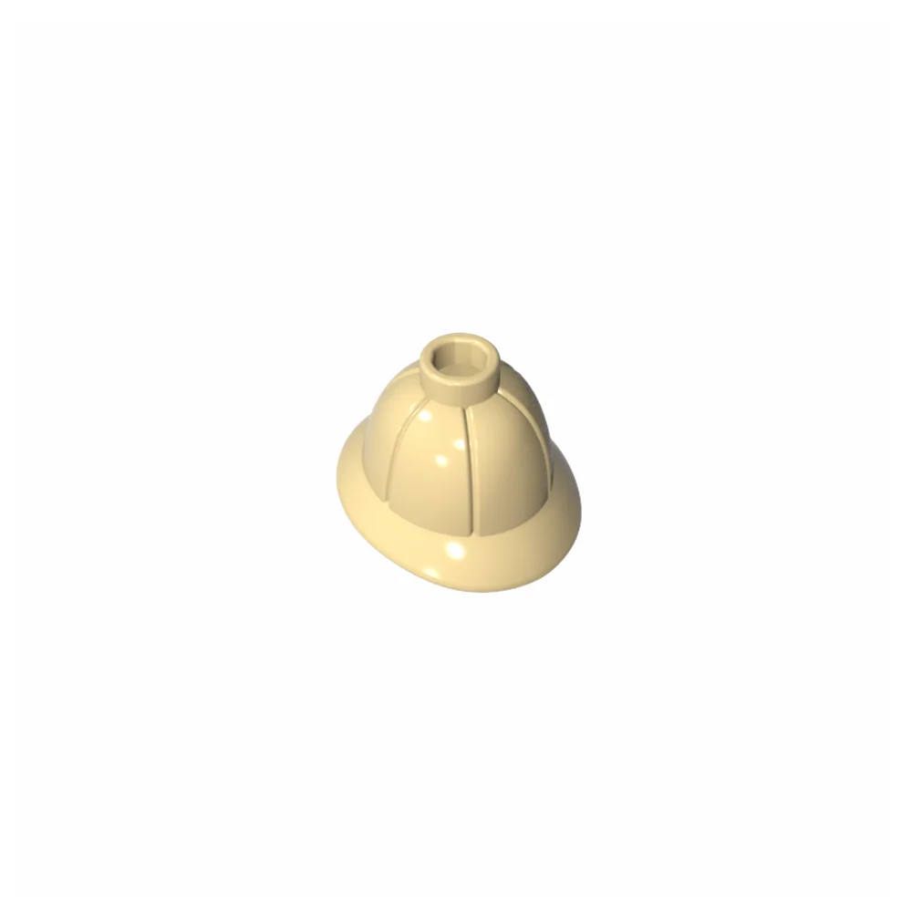 Assembles Building Blocks children's toys Gobricks GDS-90131 Minifig Pith Helmet compatible with lego 30172 - zdjęcie 1
