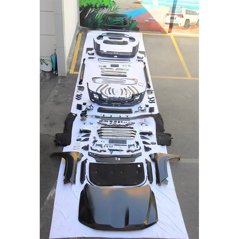 High Quality Maictop Body Kit Bumper Upgrade For Land Cruiser LC200 2008-2021 Convert To LC300 2022-2023 Style