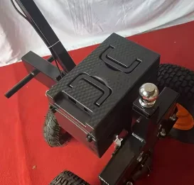 منصة ثلاثية العجلات قابلة للتخصيص مقطورة صناعية دوللي معدات التعامل مع مادة الكرة مباشرة من المصنع