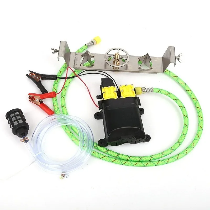 Stainless Steel High Pressure Washer Bottle Rinsing Plant Pesticide Protection Single Double Pump Opener for Home Garden