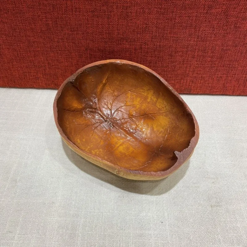Tianzhu Chan Tibetan Resin Toba Supply Bowl Imitation Bone Tuoba Inner Donor Cranial Device Protector