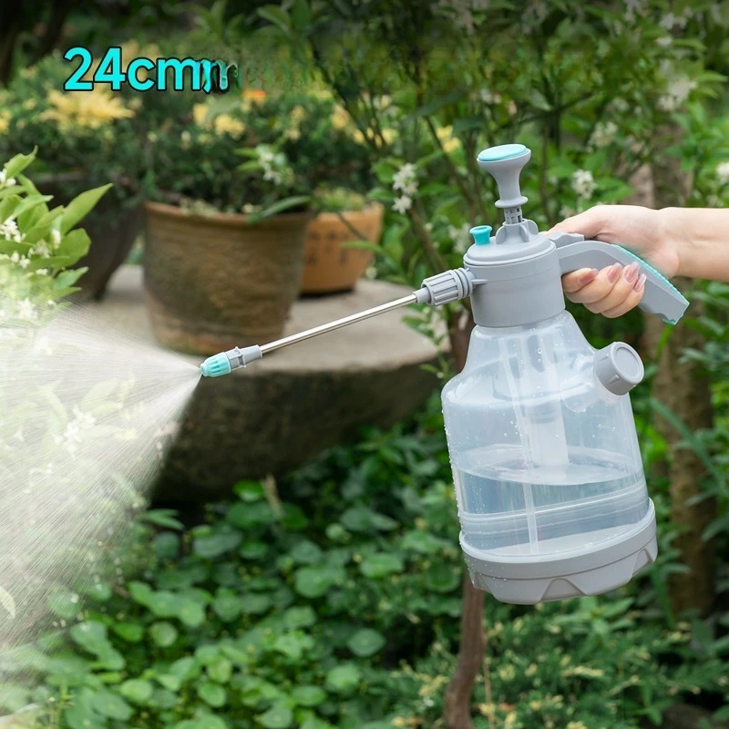 Watering household large capacity pneumatic high-pressure spray small cleaning pot with measuring cup scale