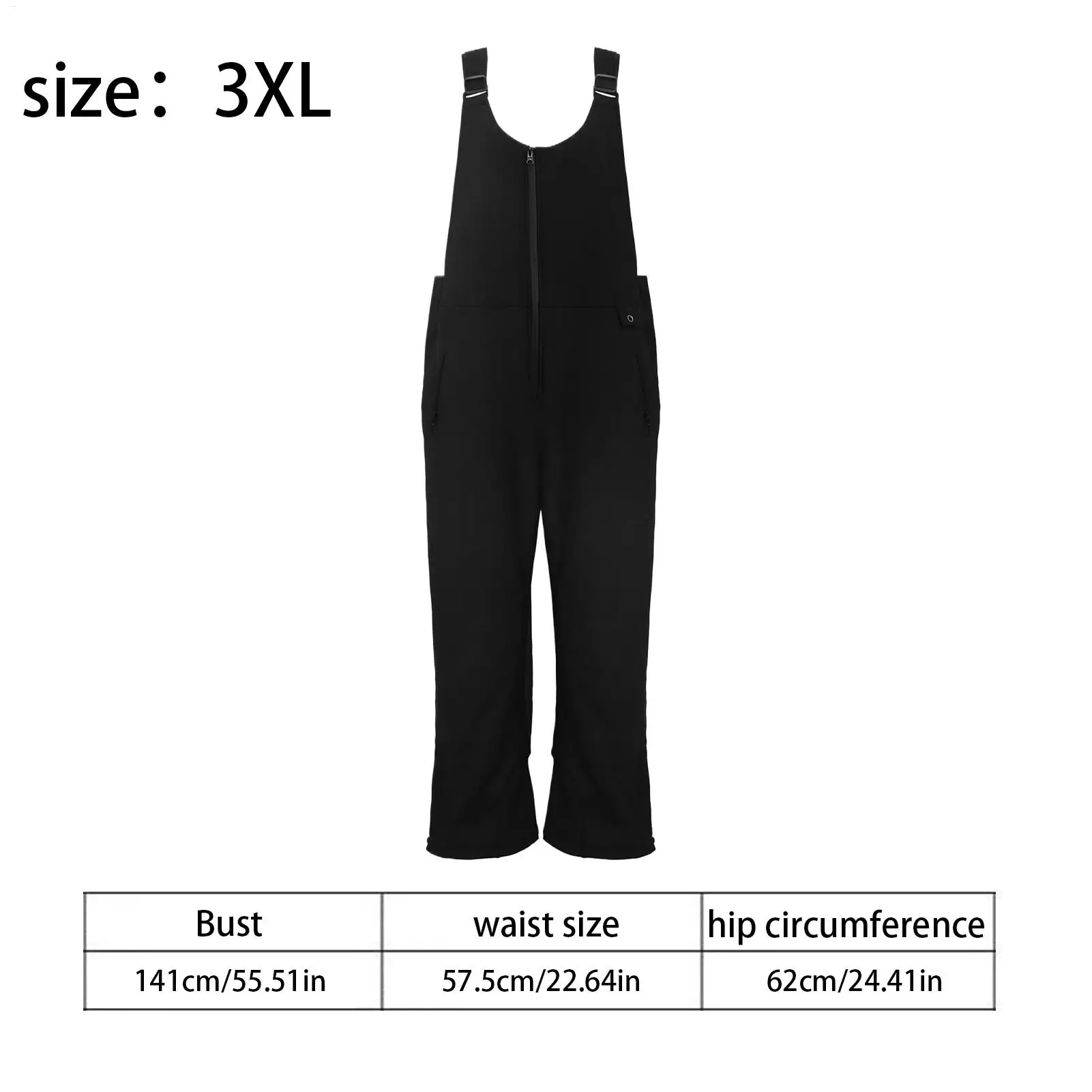 Bavaglini isolati per donna Pantaloni impermeabili antivento Tracolla regolabile Bavaglino da sci da donna per madre fidanzata Sci all'aperto