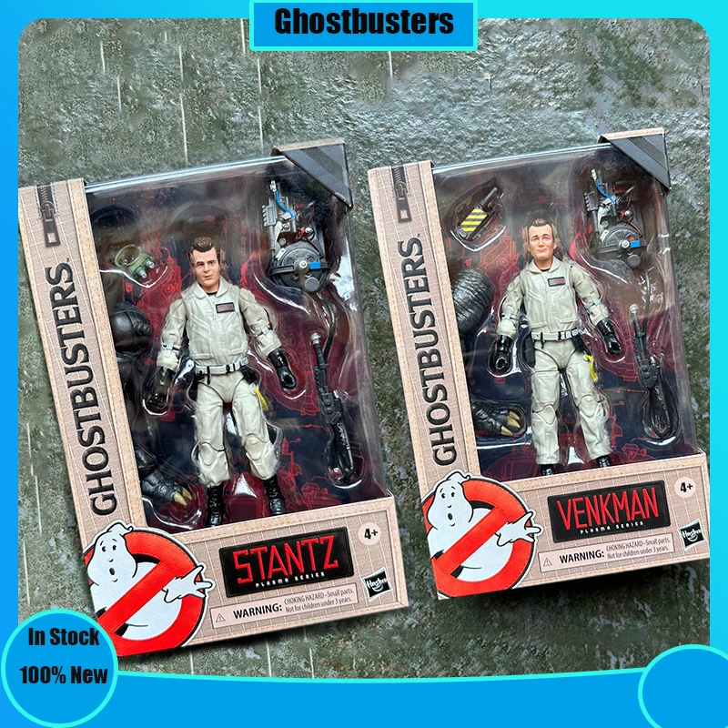 

Original Ghostbusteres 1984 Plasma Serie Barrett Gozer Terror Dog Baf Wave Figure Venkman Stantz Action Figure Collectible Model