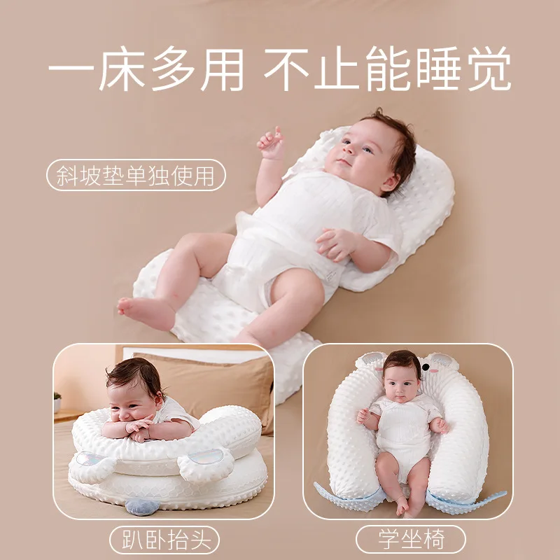 Ensemble de berceau pour bébé, lit biomimétique pour nouveau-né, berceau mobile Anti-pression, Portable dans le lit pour bébés