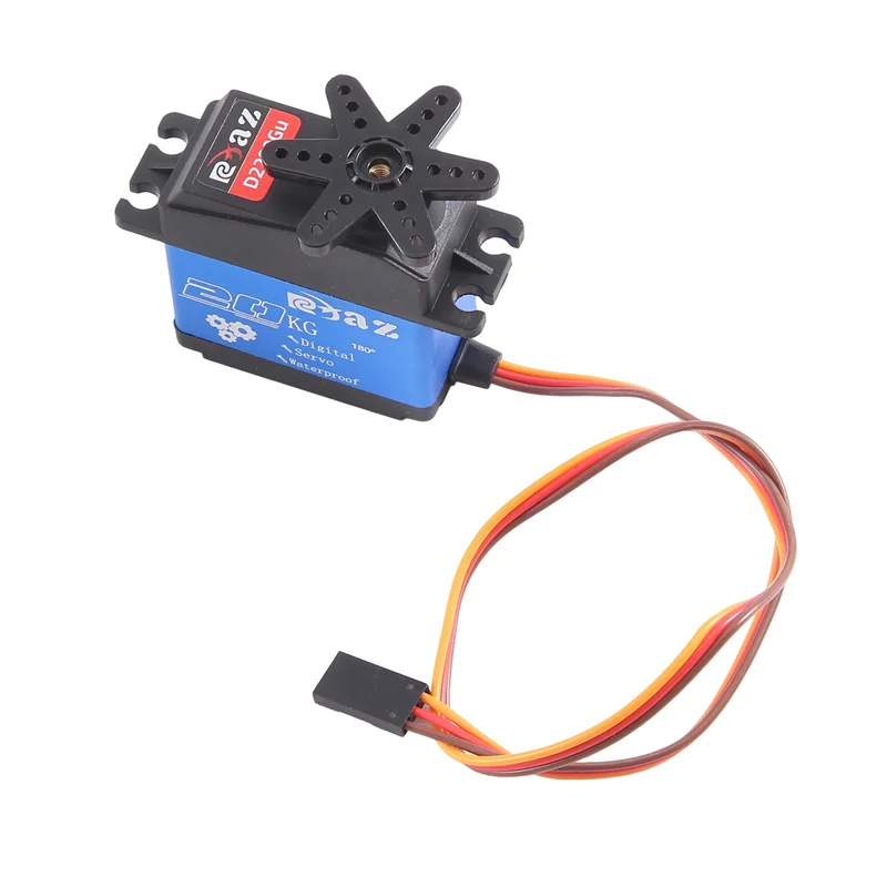 DELAM-Servo de cuerpo corto SPT 4412LV 180 °   Engranaje de metal digital de perfil bajo con brazo de metal para coche RC 1:10 1:12 SCX10 TRX4