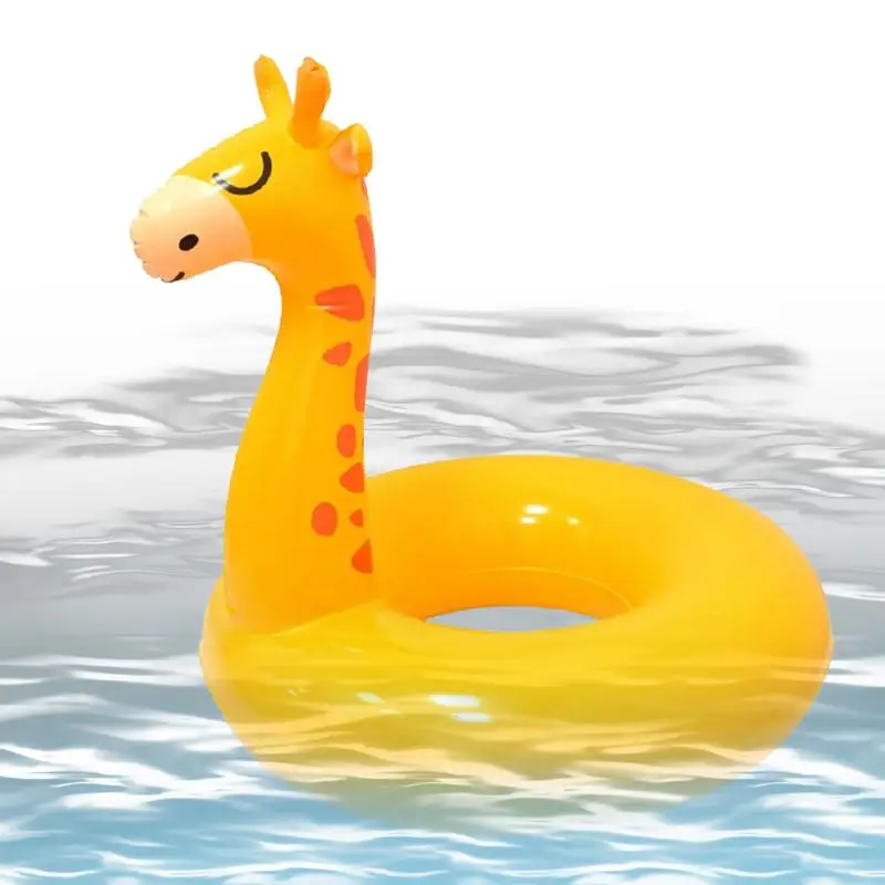 Piscina de bebê flutua anel flutuante bonito treinador flutua veado dinossauro crocodilo para bebês criança poça piscina praia