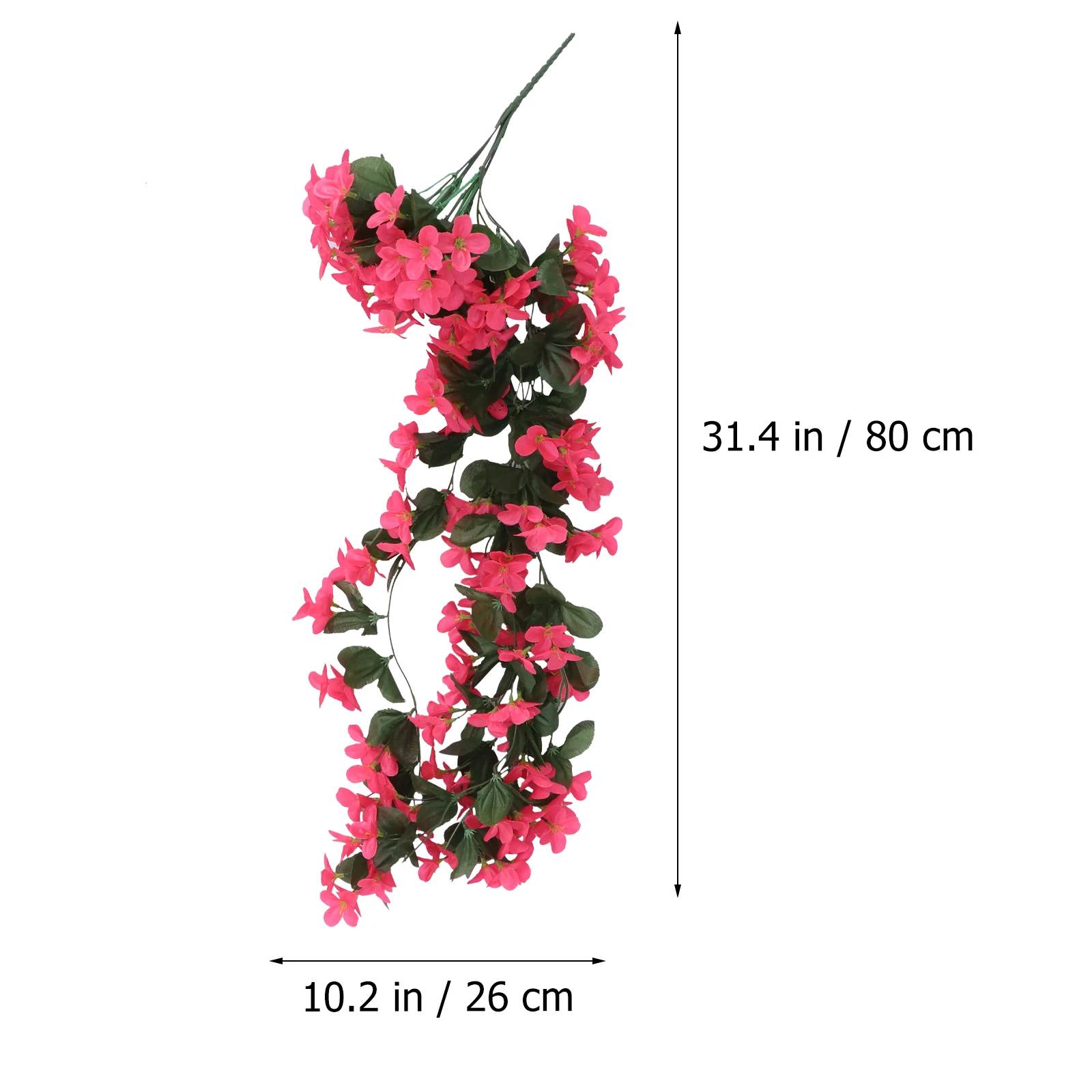 

Simulated Lavender Flowers 4 Wisteria Fake Hanging Ceiling Plants Artificial Decor Home Office Cafe Bookstore Craft