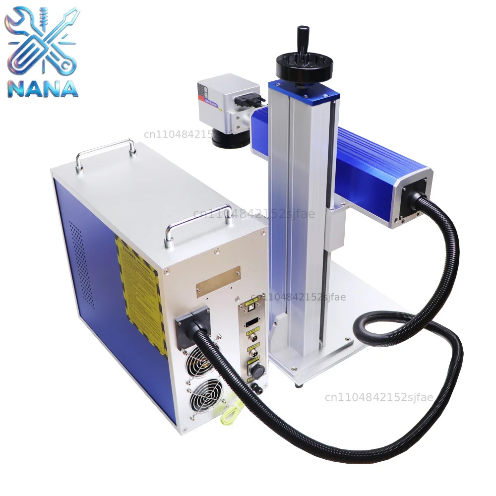 Support Lightburn JPT MOPM M7 60W Galvo Laser Raycus 50W 100W Ezcad Fiber Laser Marking Machine For Metal Jewelry Ring