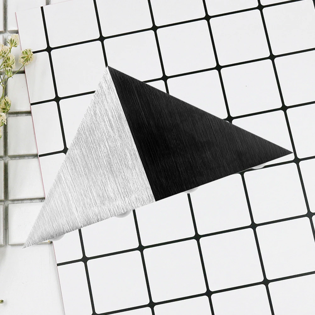 

5W Stainless Steel Triangle Led 90-265V Mixed Color Energy Saving Decorative Light For Corridor Garden Yard Roof Led Wall Lamp