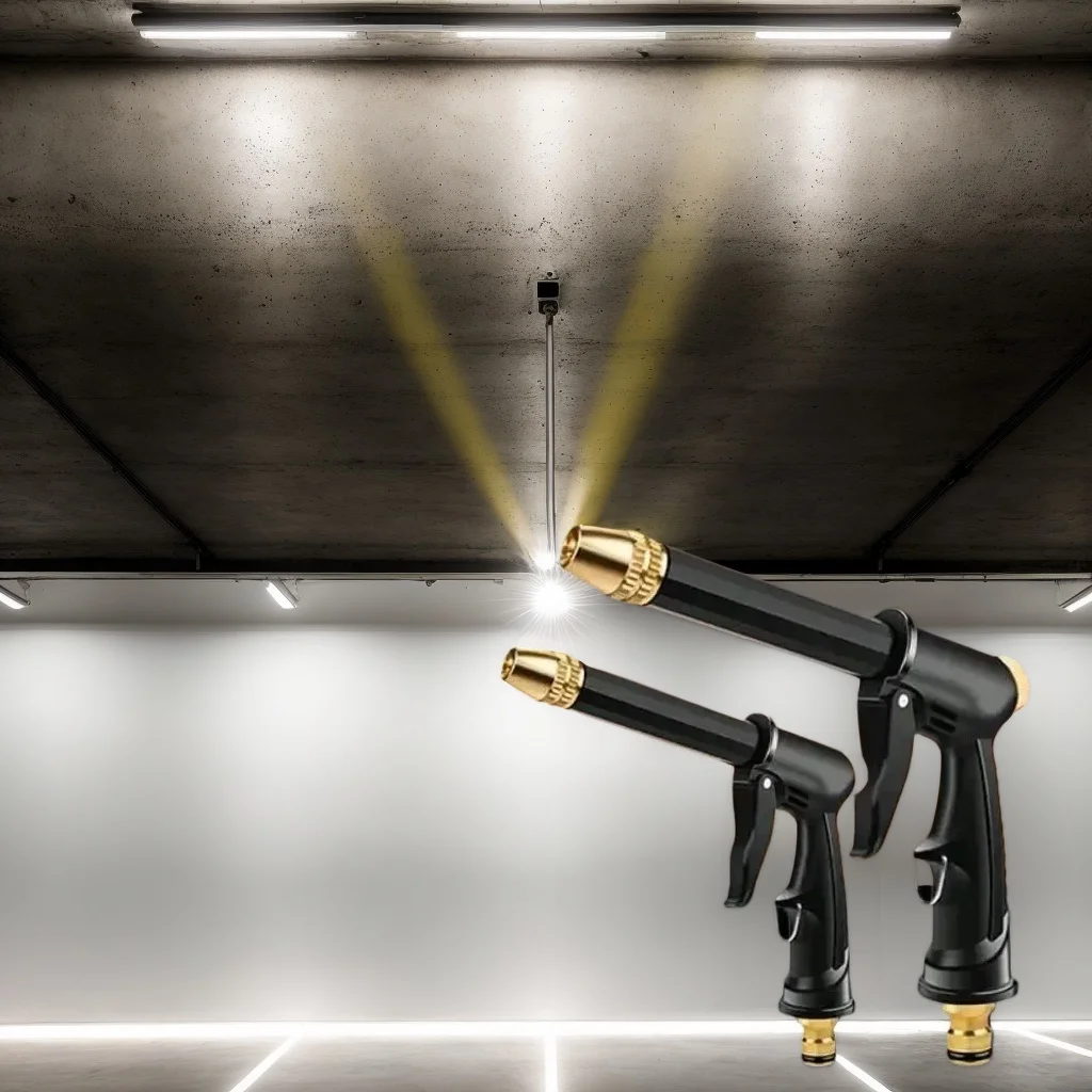 

Portable High-Pressure Water Gun - For Car Wash, Garden, Hose Nozzle & Foam Sprinkler (Wholesale)