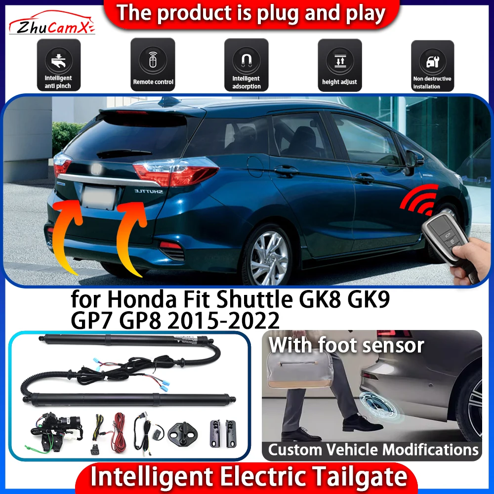 

Smart Powered Tailgate System for Honda Fit Shuttle GK8 GK9 GP7 GP8 2015-2022 Automatic Intelligent Trunk Lift Control Kit