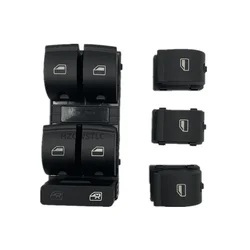 Front Left Right Power Master Window Switches For AUDI A4 S4 B6 2003- B7 SEAT Exeo 8E0959851 8E0959855