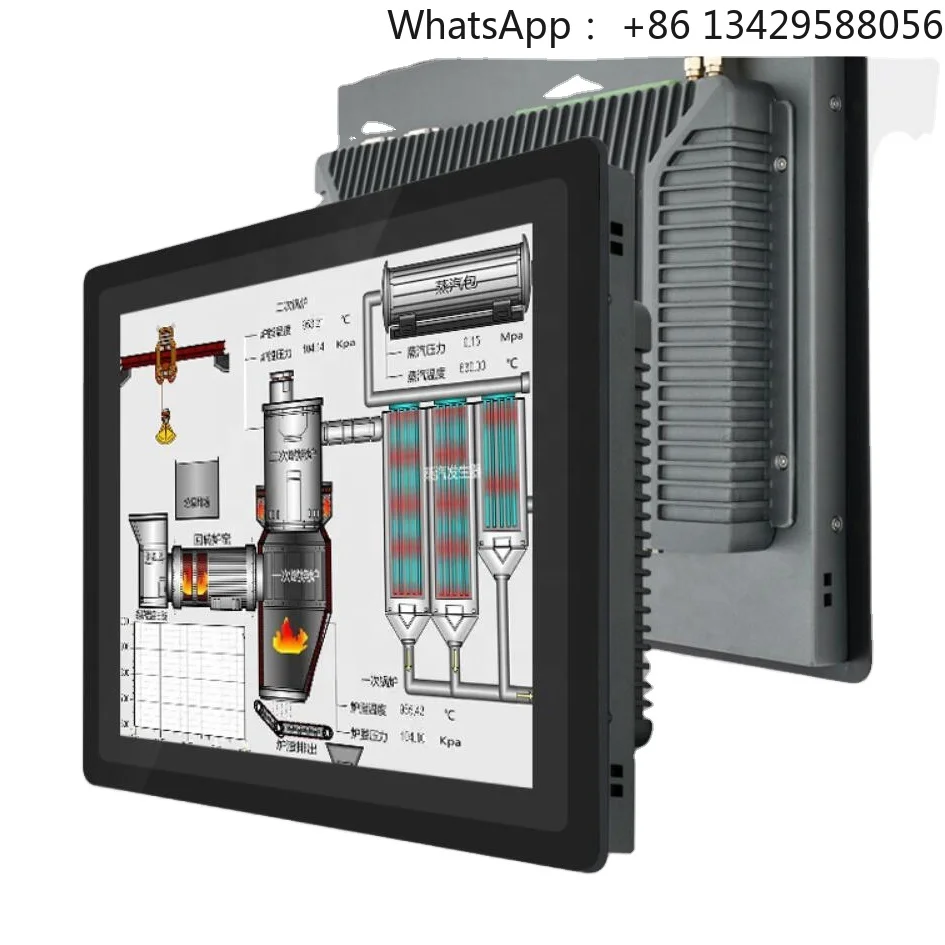 Industrial Embedded 19 Inch IP65 Waterproof CAPT Touchscreen Display Monitor with Anti-glare and Metal Housing for Automation