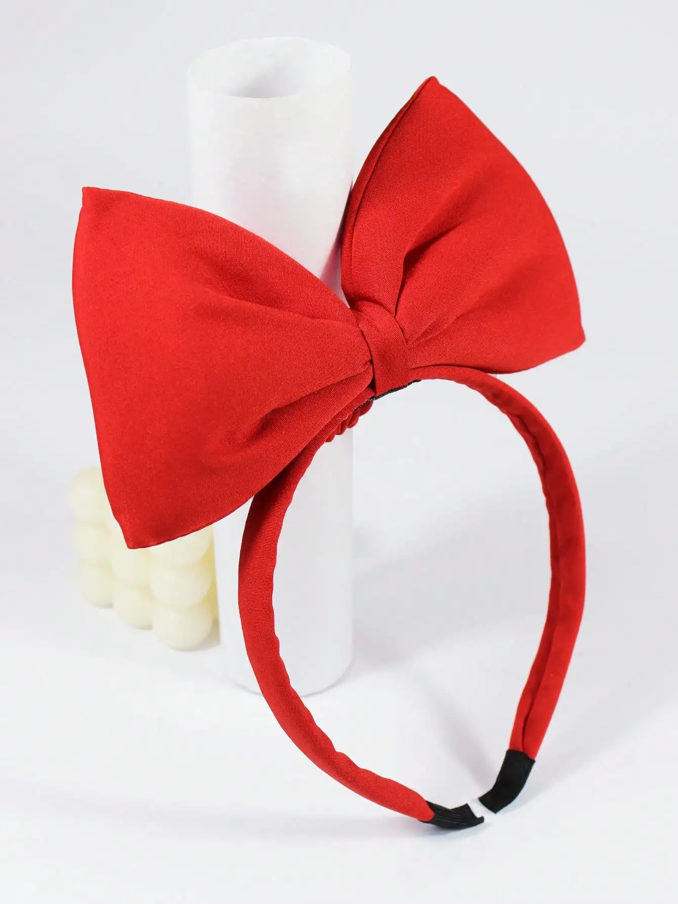 

1pc Girls' Oversized Bow Headband, 3D Minimalist Cute Elegant Versatile Headband, Holiday Gift, Versatile, Princess, Back To