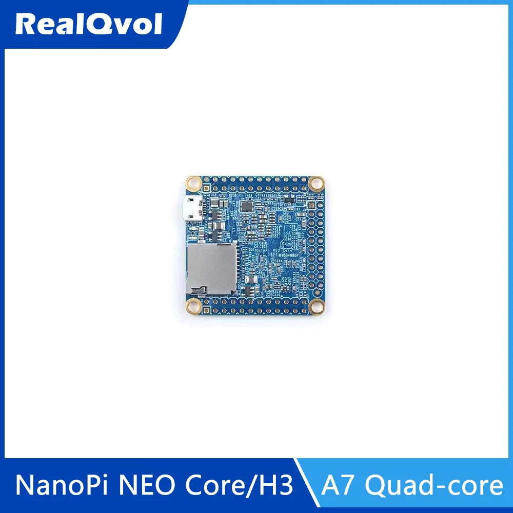 RealQvol FriendlyELEC NanoPi NEO Core Allwinner H3 Quad-Core A7 Core Board 512 MB RAM 8 GB EMMC unterstützt Ubuntu Core/Linux System