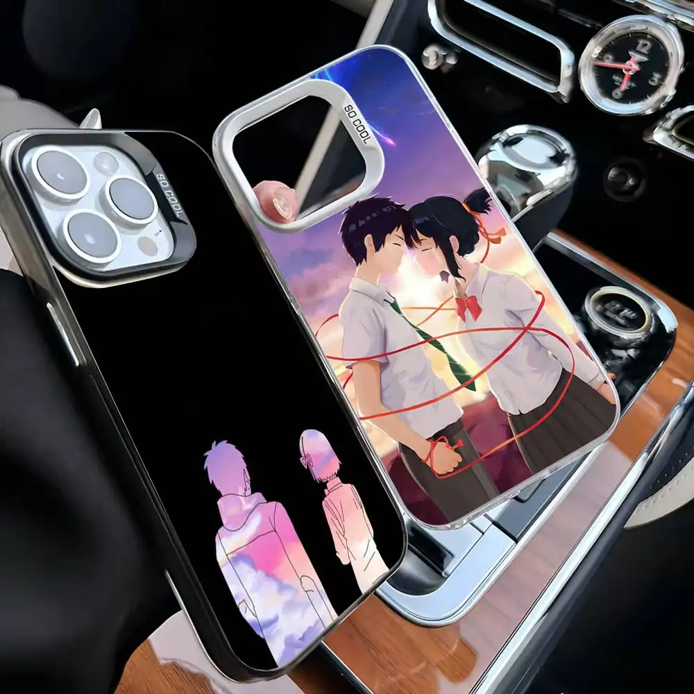 

Your Name Phone Case For iPhone 16,15,14,13,12,11,Mini,Pro,MAX White Matte Shockproof Cover