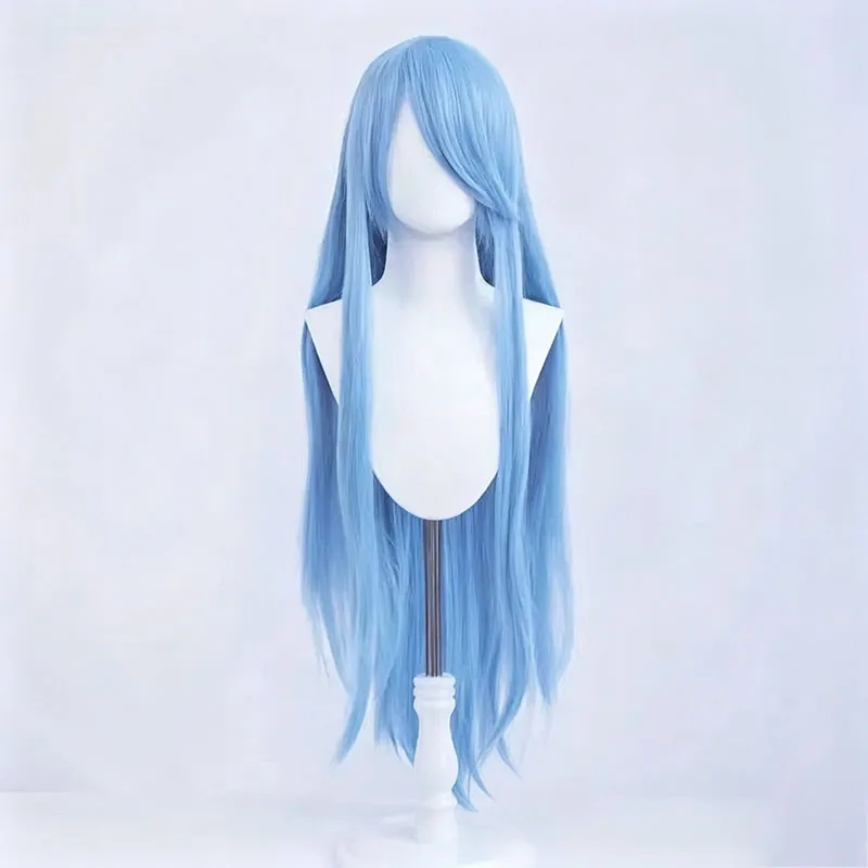 Anime Flare Corona Juvia Lockser Cosplay Wig Blue Red Long Heat Resistant Synthetic Hair For Women Men Halloween Costume Party