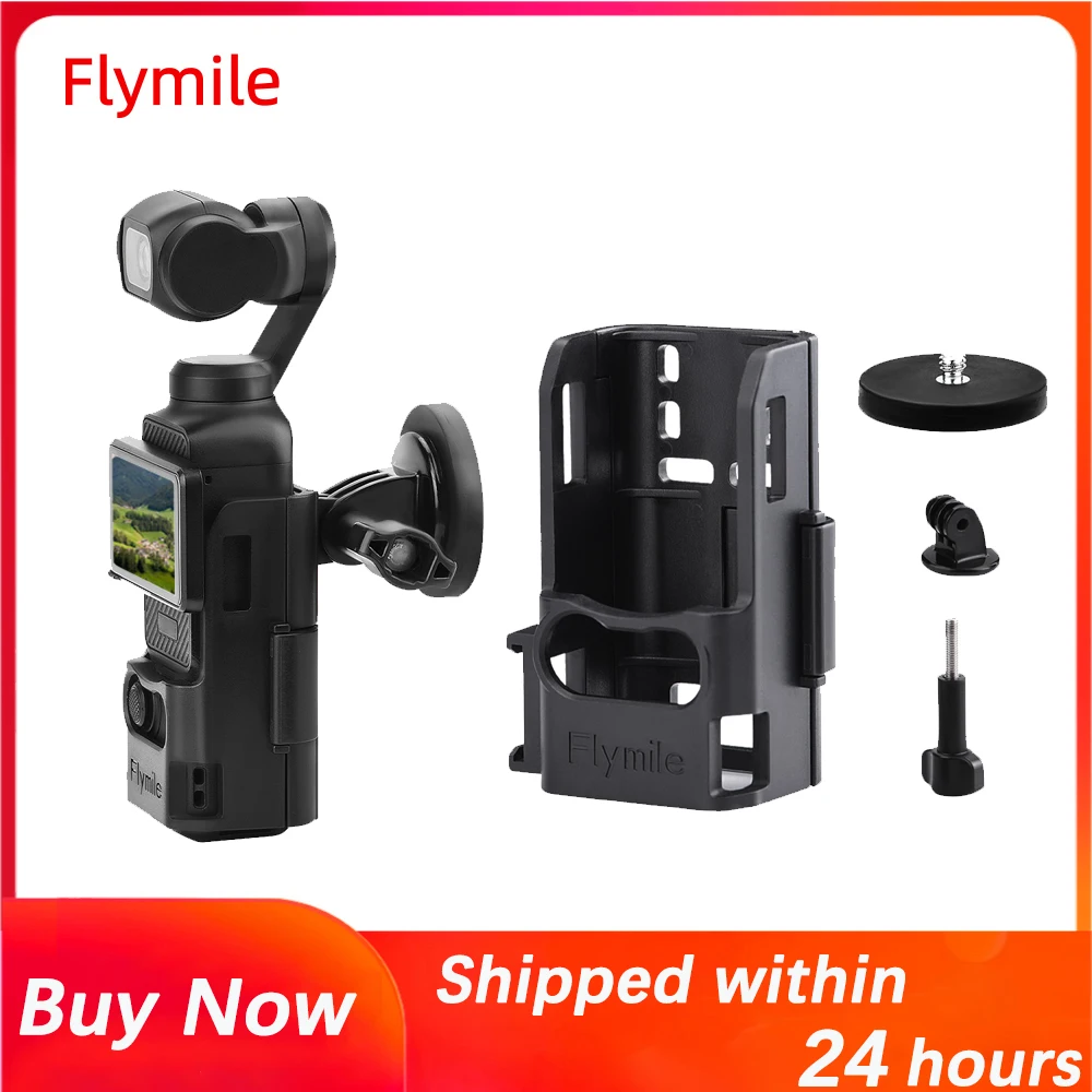 Flymile Expansion Bracket Frame for DJI Osmo Pocket 3 Magnetic Holder Protective Case Shell Camera Photographic Accessories