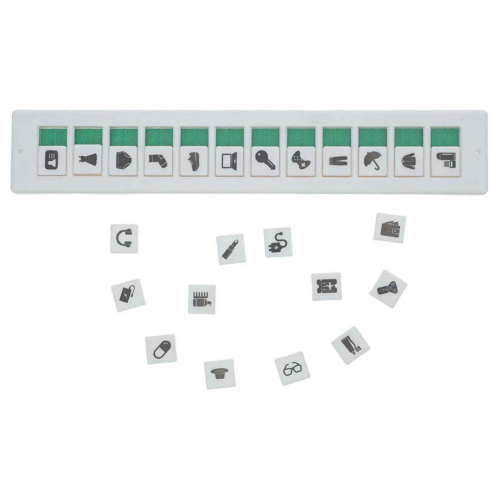 Moving Box Packing Organizer 24 Slots Slider Portable Checklist Board Efficient Moving Inventory Organizer for Home Office