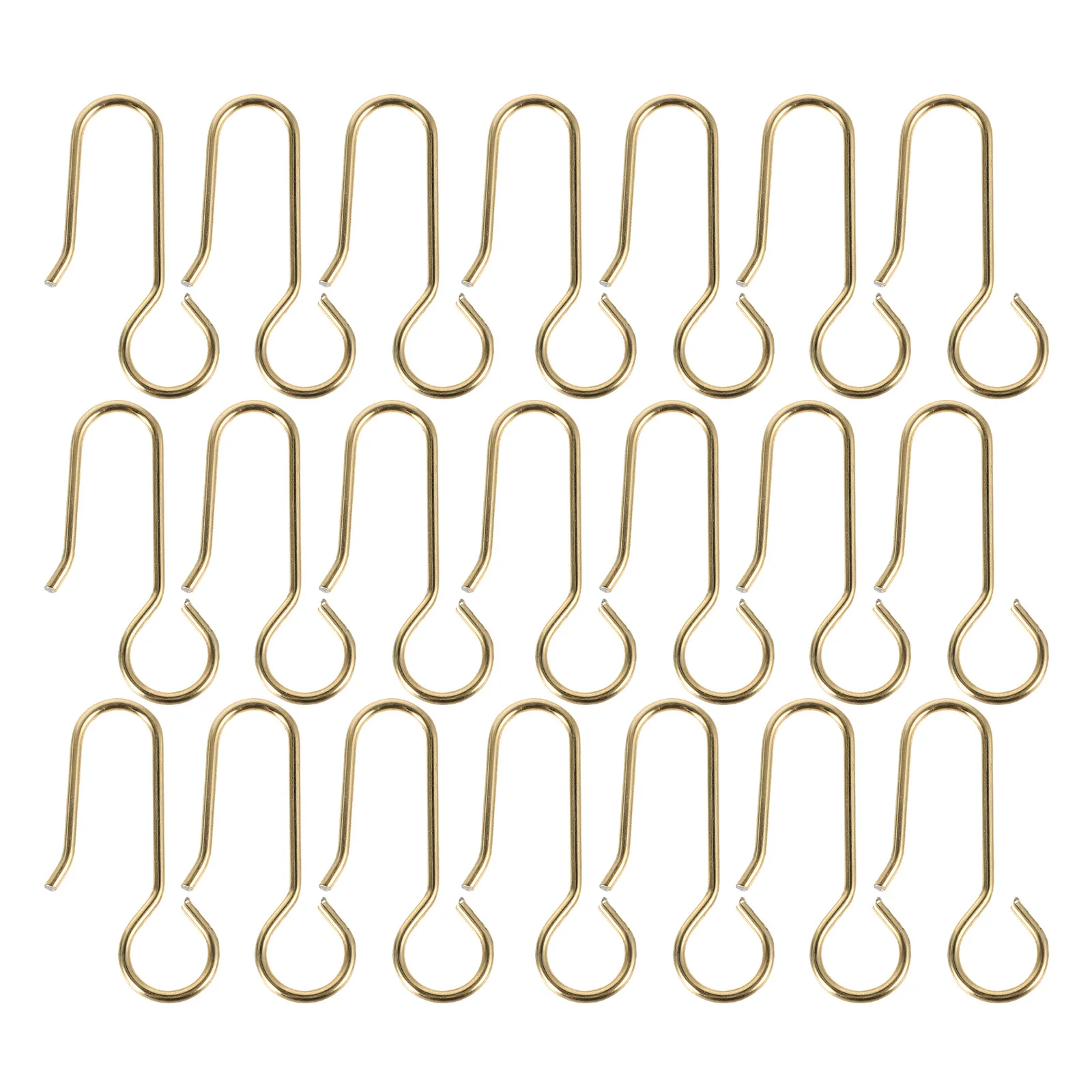 

100 Pcs Hook up Shower Curtain Hooks Bathroom Holdbacks Camper Track for Ceiling