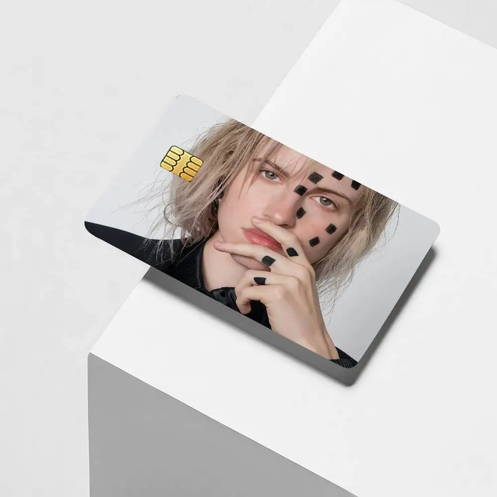 American singer H-Hayley W-Williams Credit Card Decorative Card Stickers Suitable For Bank Cards Metro Transit Anti-scratch Gift
